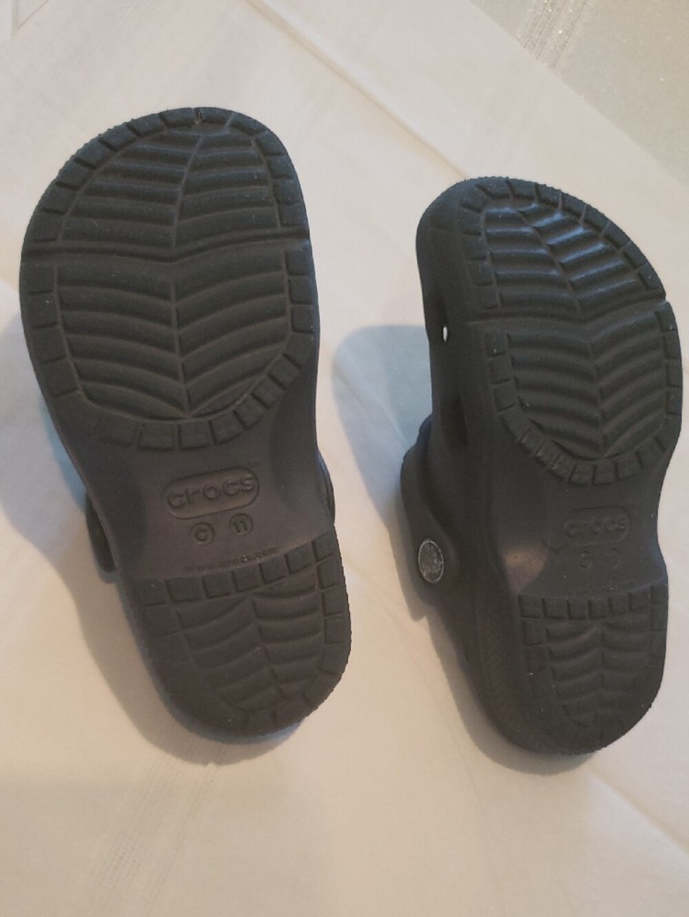 CROCS Kids Classic Clogs NAVY Size C11 Toddler Boy Unisex - Picture 5 of 10